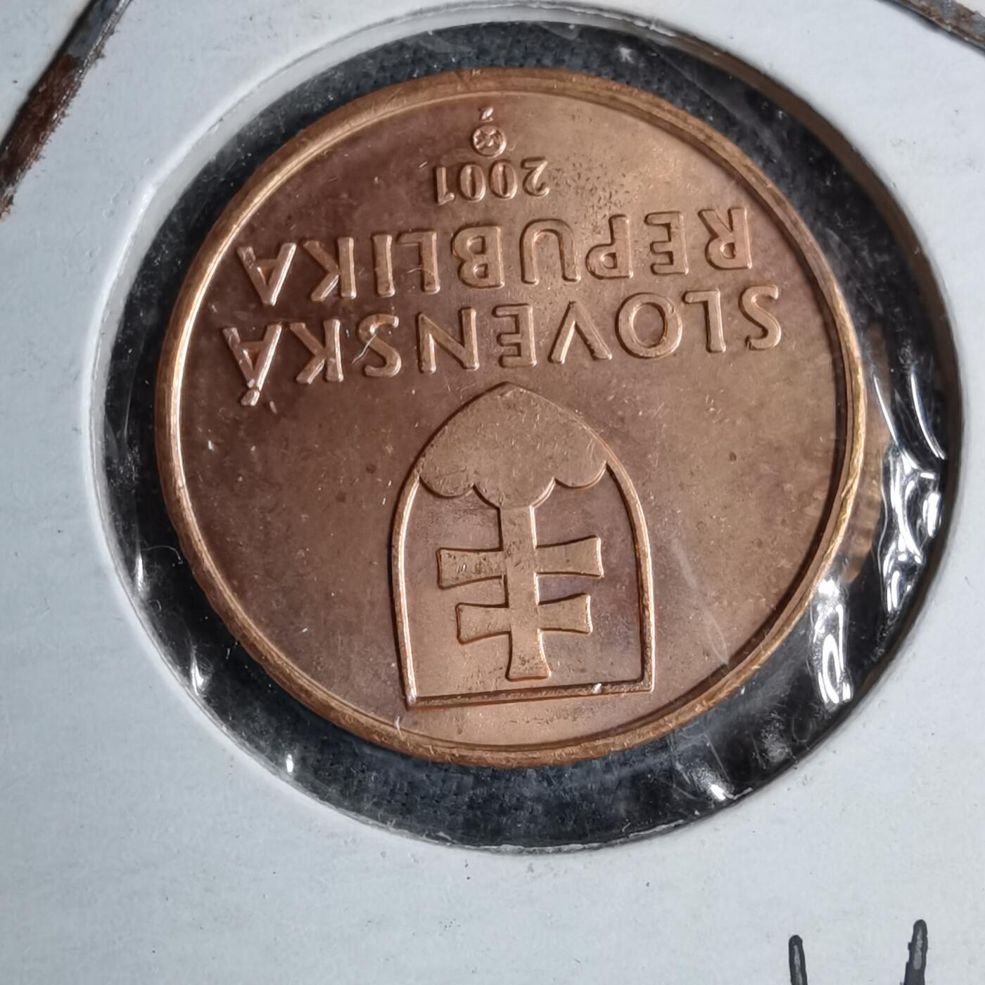 沼泽如烟--第890场 斯洛伐克2001年50赫勒