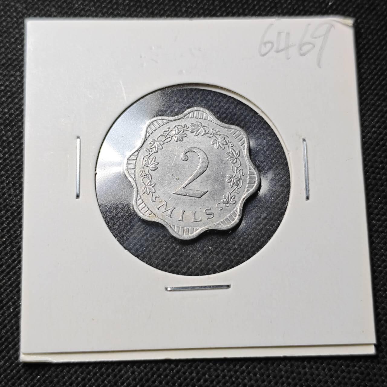 KK钱币收藏小铺  第364场  2月预留时间 周末发货  马耳他2米尔