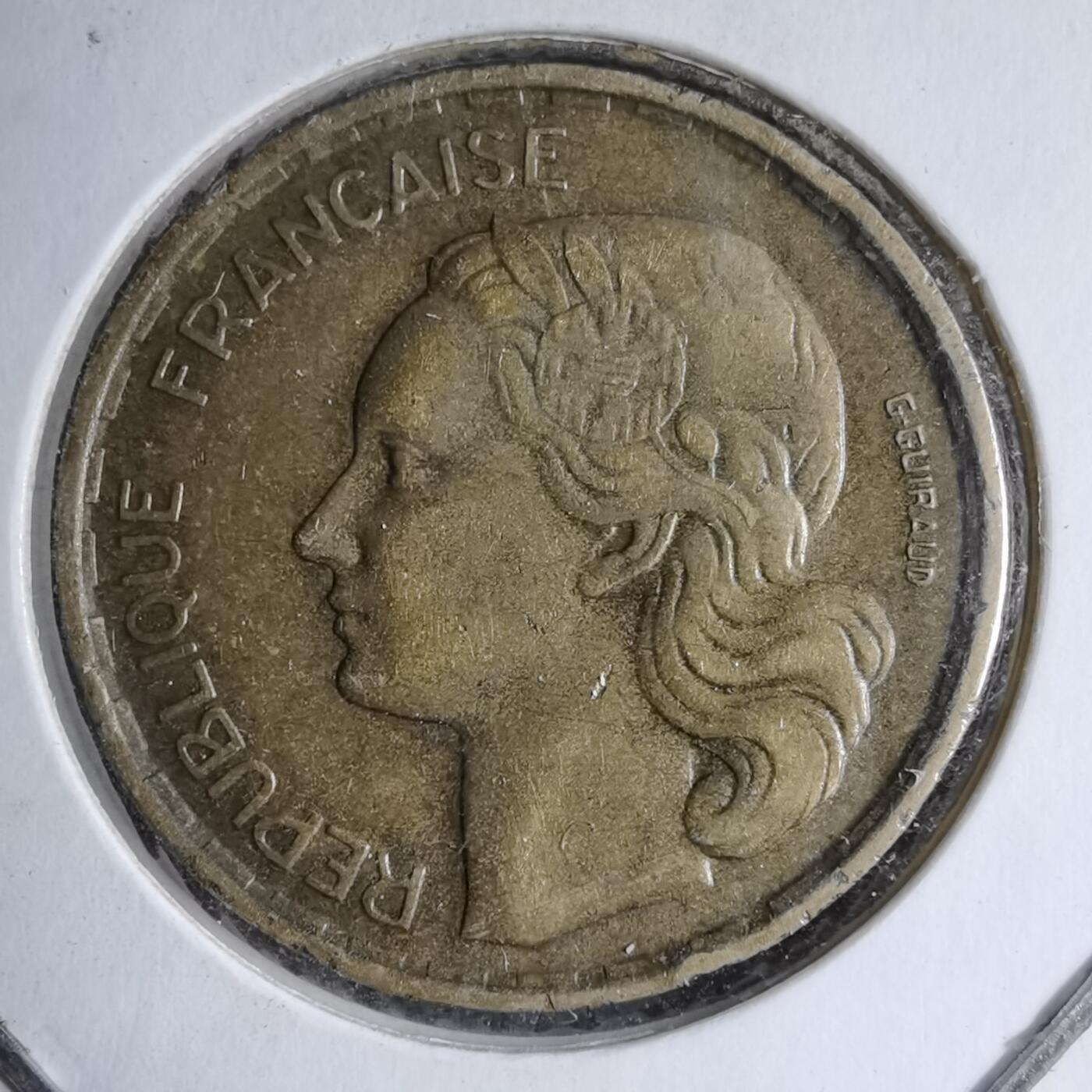 沼泽如烟--第890场 法国1952年20法郎