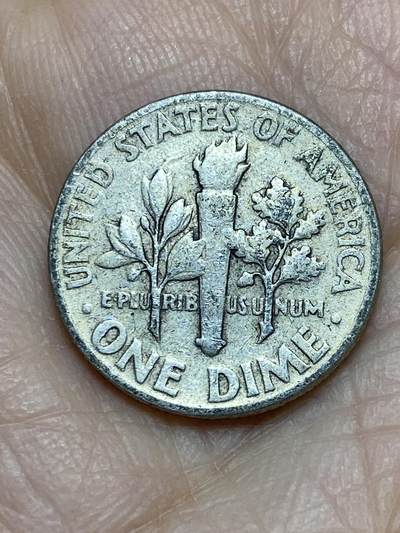 2025年第一百二十二场(总第一百四十八场）外国好品散币(免佣金) - 美国🇺🇸1946年1角银币(罗斯福1角第一版，900高银)