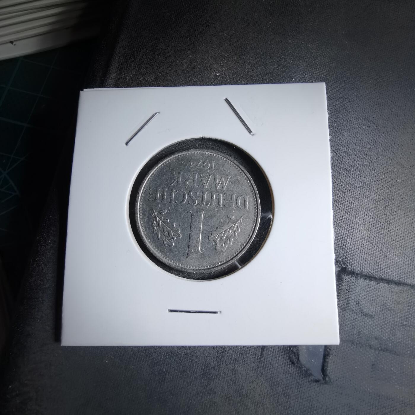 沼泽如烟--第890场 德国1974年1马克