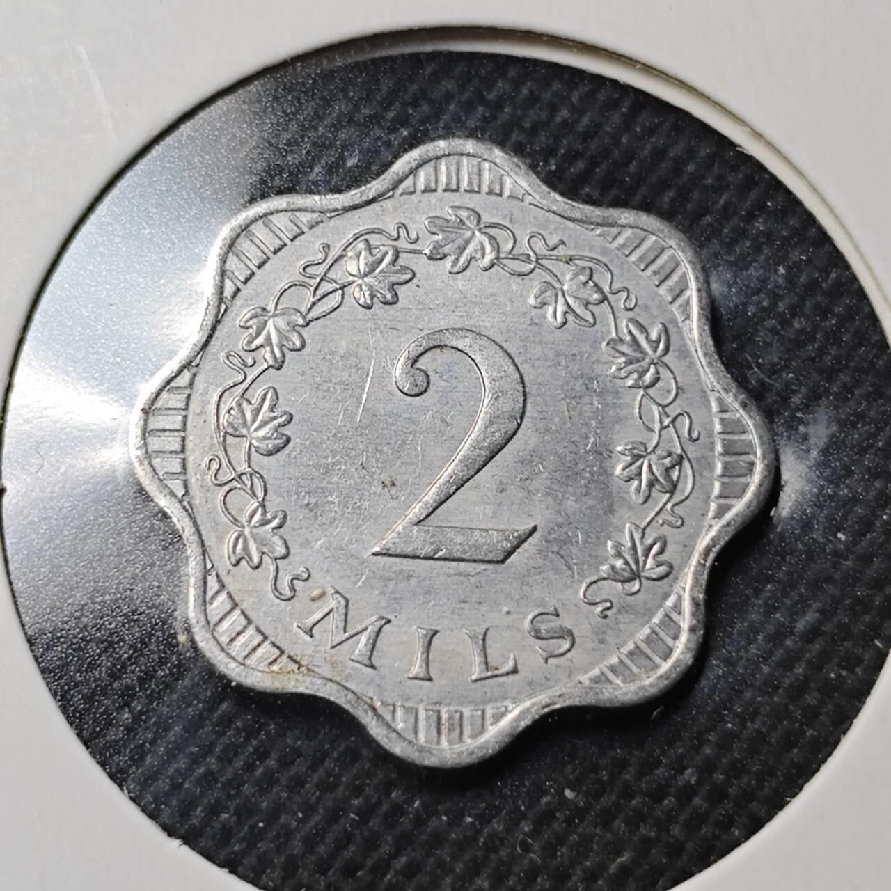 KK钱币收藏小铺  第364场  2月预留时间 周末发货  马耳他2米尔