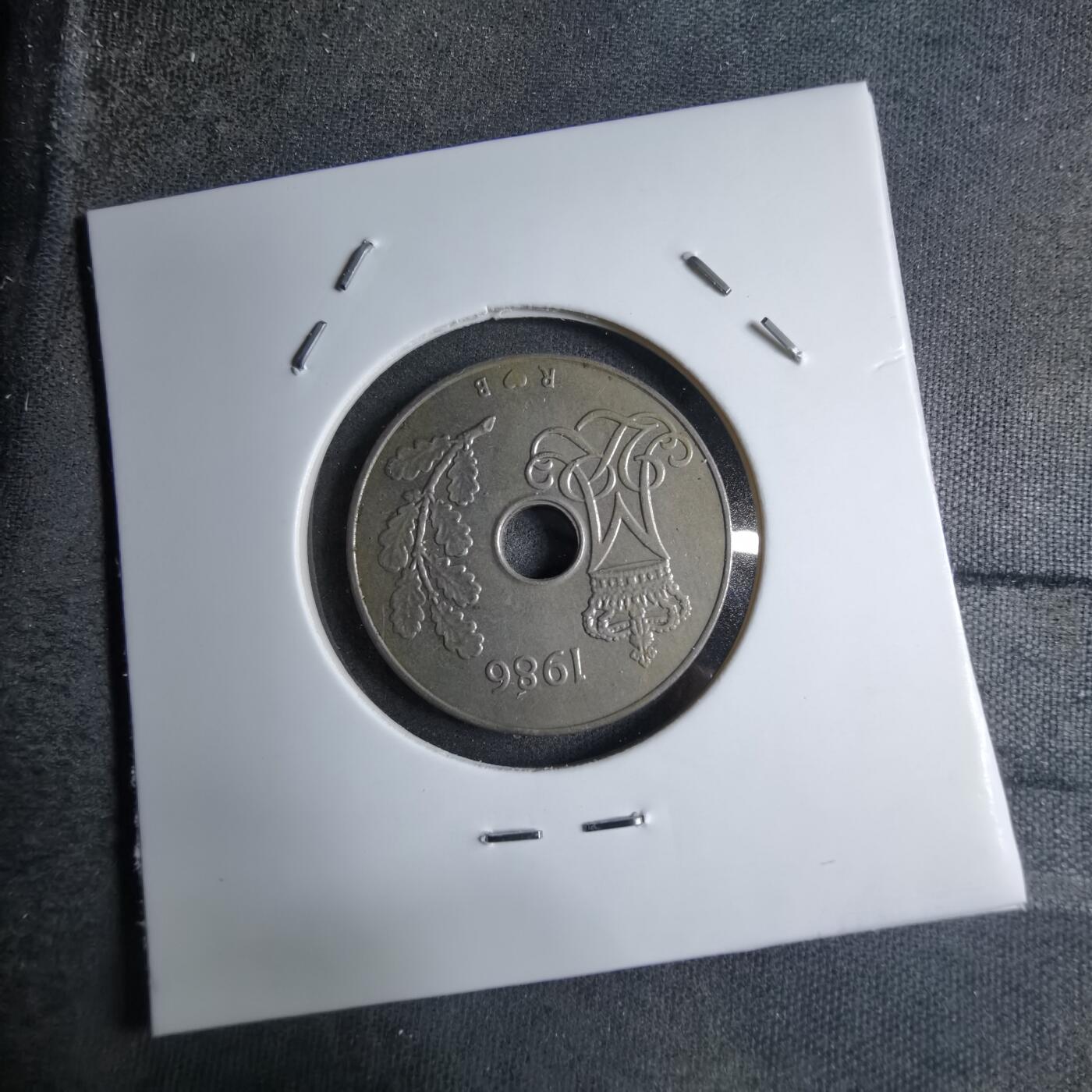 沼泽如烟--第890场 丹麦1986年25欧尔