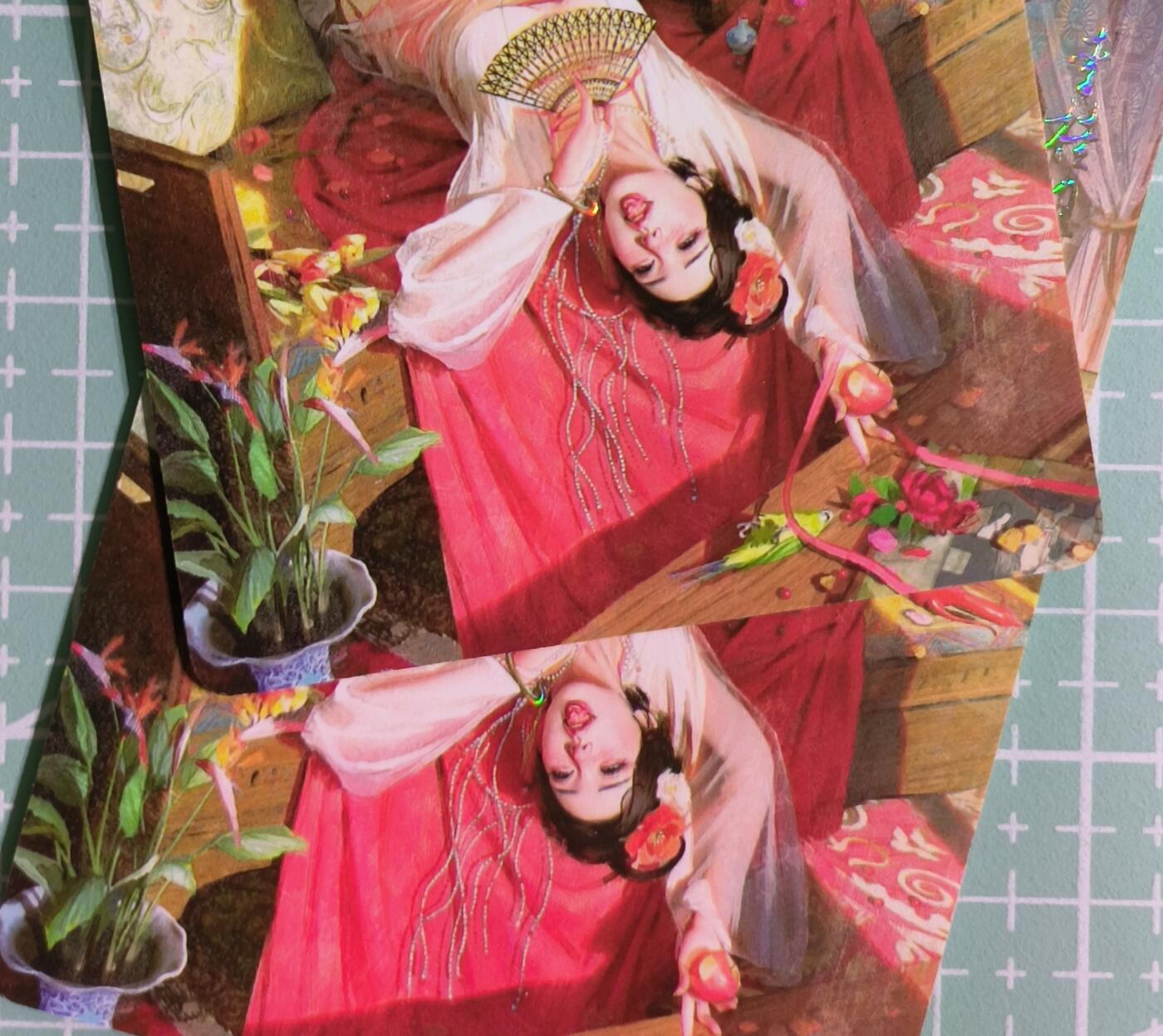 C先生卡牌 第15期 元集纪·刷子签·罐儿签·毒瘤签(持续收拍品中...) 【幻彩】燎原×刷子《人间传》李桂姐 双服饰