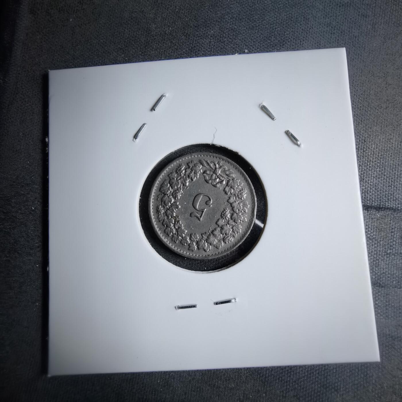 沼泽如烟--第890场 瑞士1944年五分