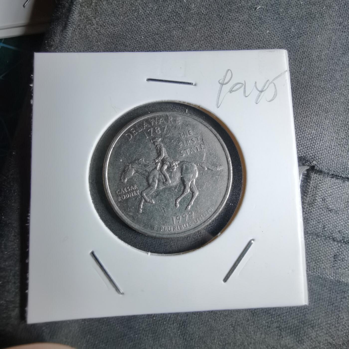 沼泽如烟--第890场 美国1999年25分纪念币