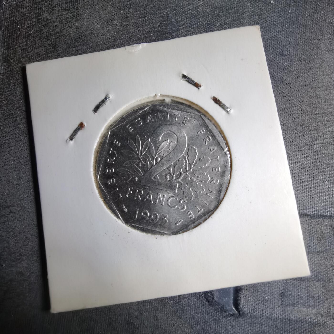 沼泽如烟--第890场 法国1993年2法郎