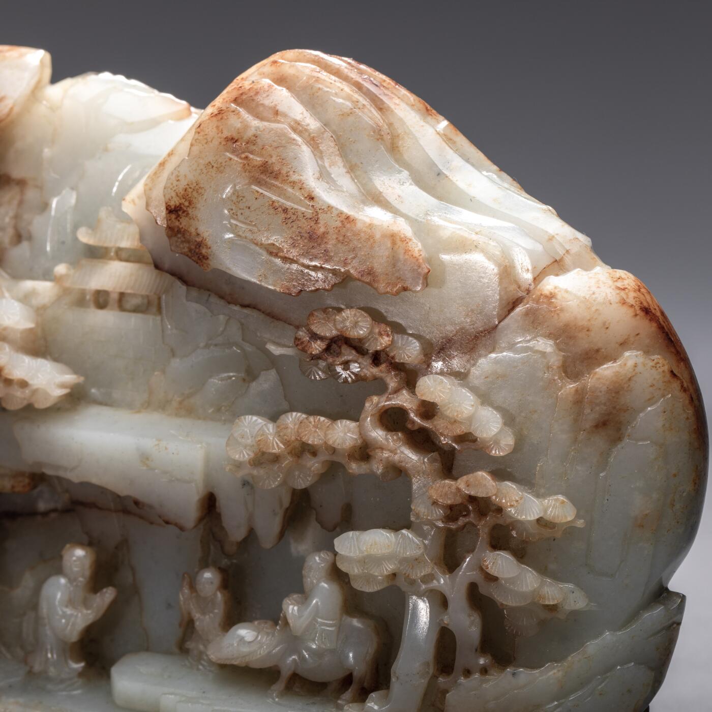 日本大阪雅和auction 2025金秋競賣會第一期 清 玉山子 尺寸:W:16 H:11cm