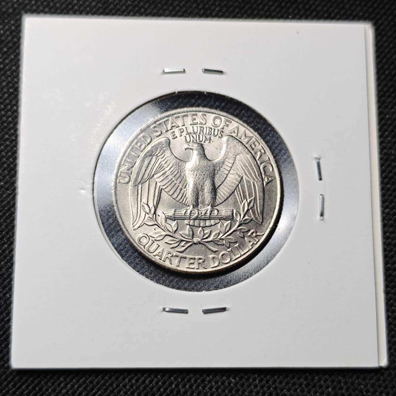 KK钱币收藏小铺  第364场  2月预留时间 周末发货  1990美国25分 好品