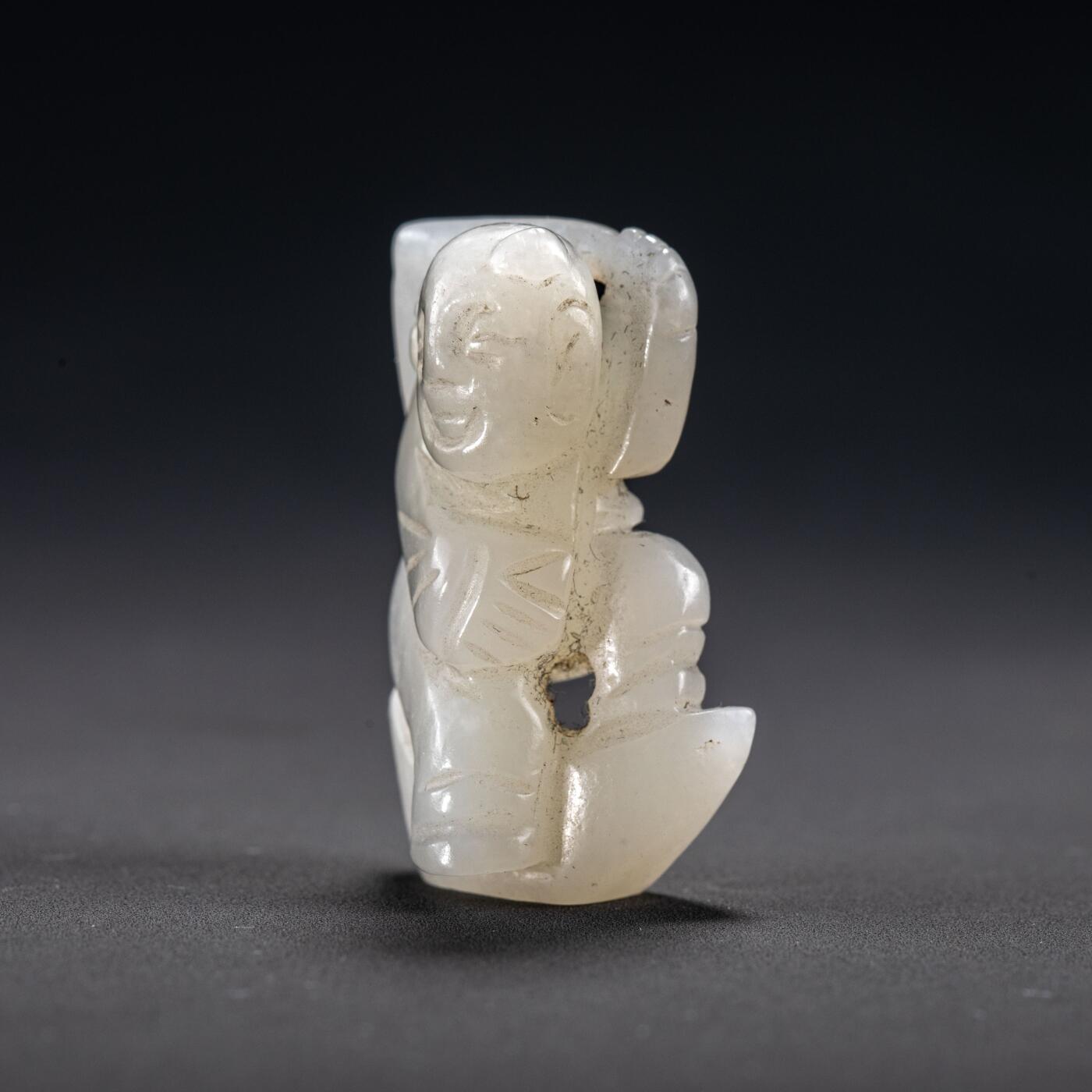 日本大阪雅和auction 2025金秋競賣會第一期 清 玉墜 玉珮 三點 尺寸:尺寸不一x3