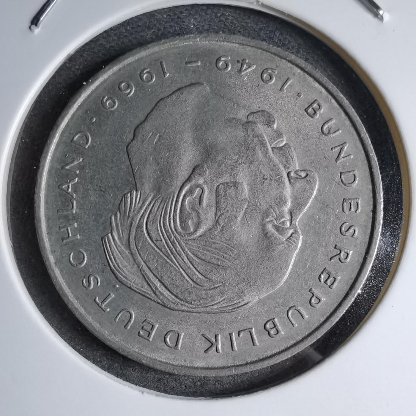 沼泽如烟--第890场 德国1974年2马克