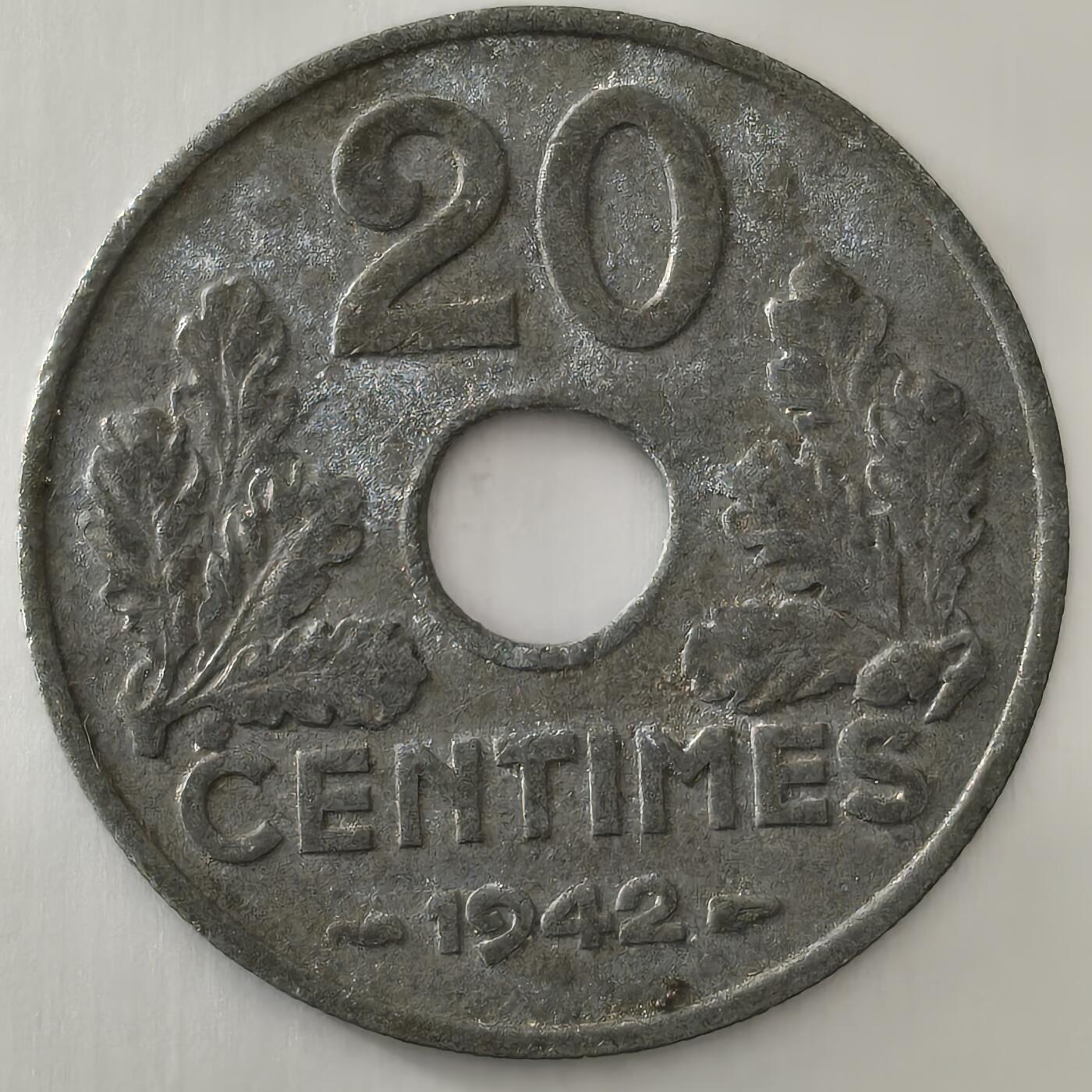 老蟹的宝藏🏴‍☠️ III 维希法国1942年20分