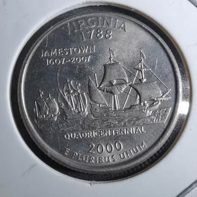 沼泽如烟--第891场 - 美国2000年25分纪念币