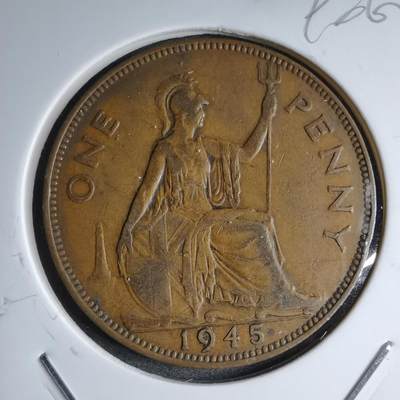 沼泽如烟--第890场 - 英国1945年1便士