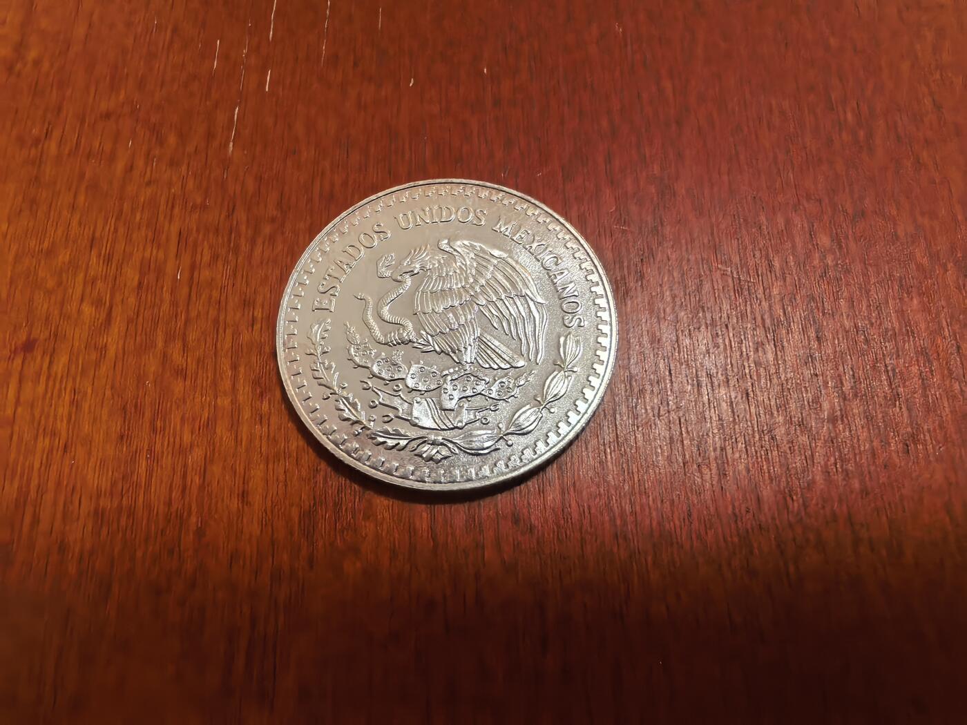 长老汇蛇年精选第七十场拍卖 2003墨西哥胜利女神1/4盎司银币，2.2万枚