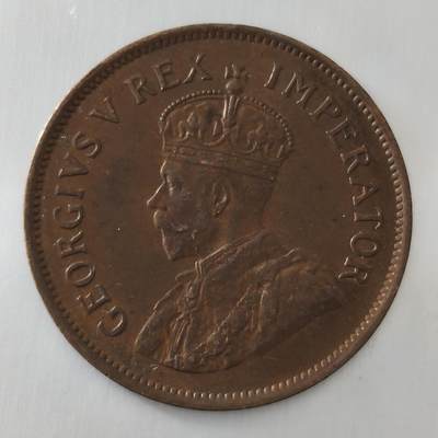 老蟹的宝藏🏴‍☠️ III - 南非1935年乔治五世1/2便士