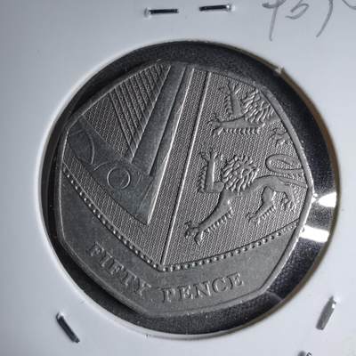 沼泽如烟--第890场 - 英国2008年50便士