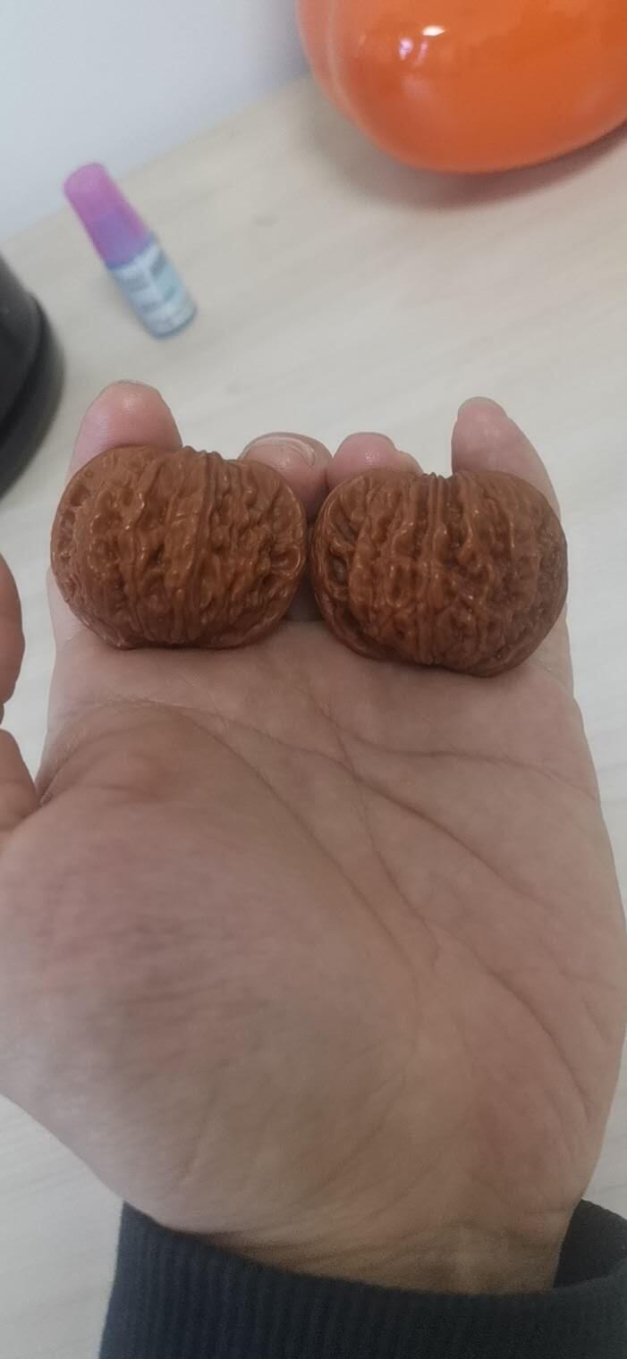 自己现在正盘完的磨盘一对