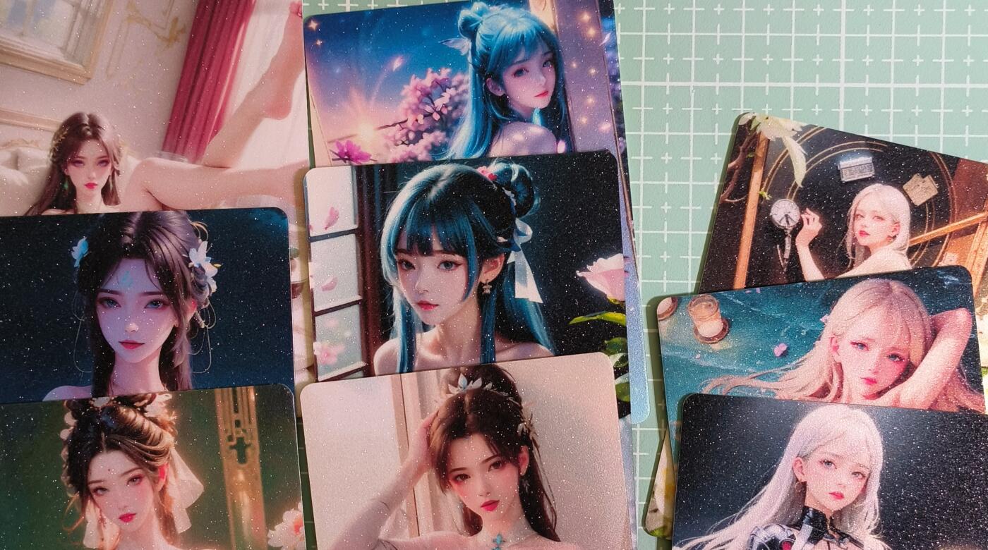 C先生卡牌 第15期 元集纪·刷子签·罐儿签·毒瘤签(持续收拍品中...) 【磨砂】自制卡《国漫角色2》双面 艺术卡 9张