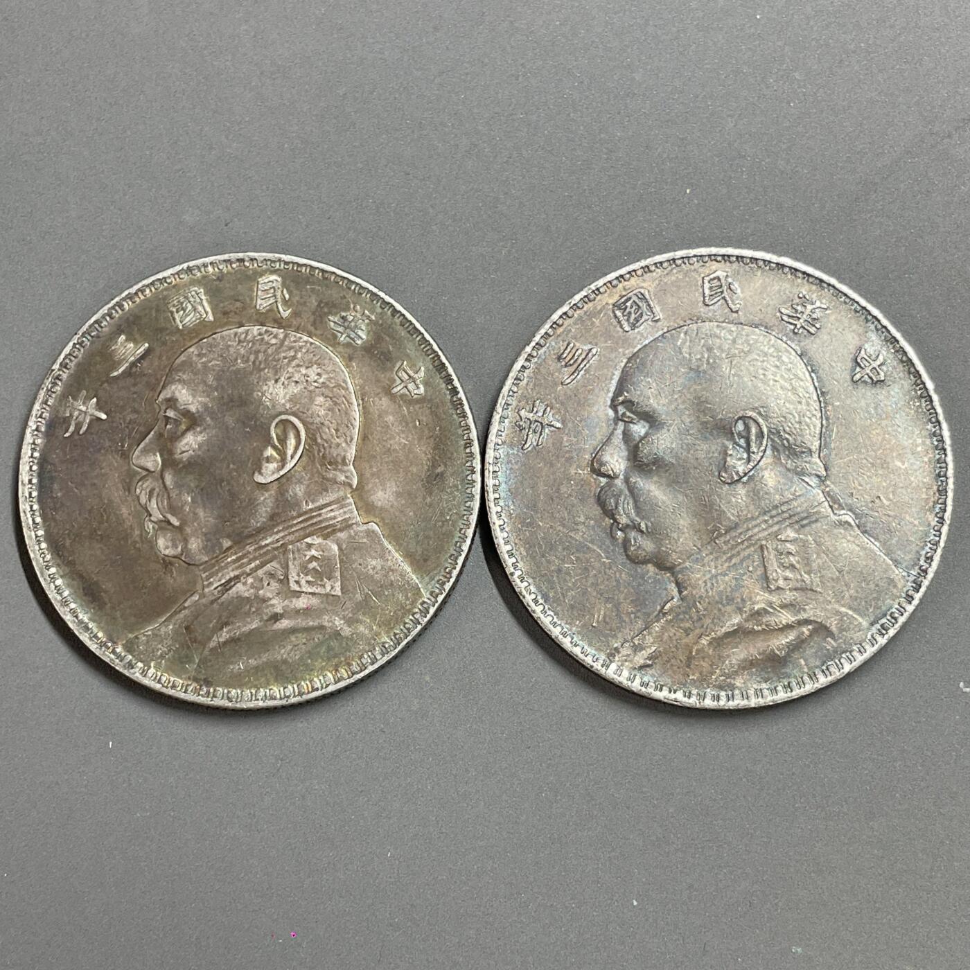 日本大阪雅和auction 2025金秋競賣會第一期 中華民國三年 袁世凱壹元，共8點，真贋品不明AU/返品不可