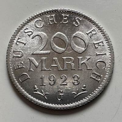 🌹外币初藏🌹🐯2025年第123场  每周二四六晚8️⃣点 接代拍 - 德国1923年200马克