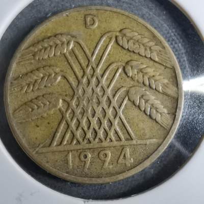 沼泽如烟--第891场 - 德国1924年10芬尼