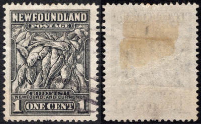 洪涛臻品批发群 精选邮票限时拍卖第1155期  - 纽芬兰百年古典邮票 鳕鱼一大堆