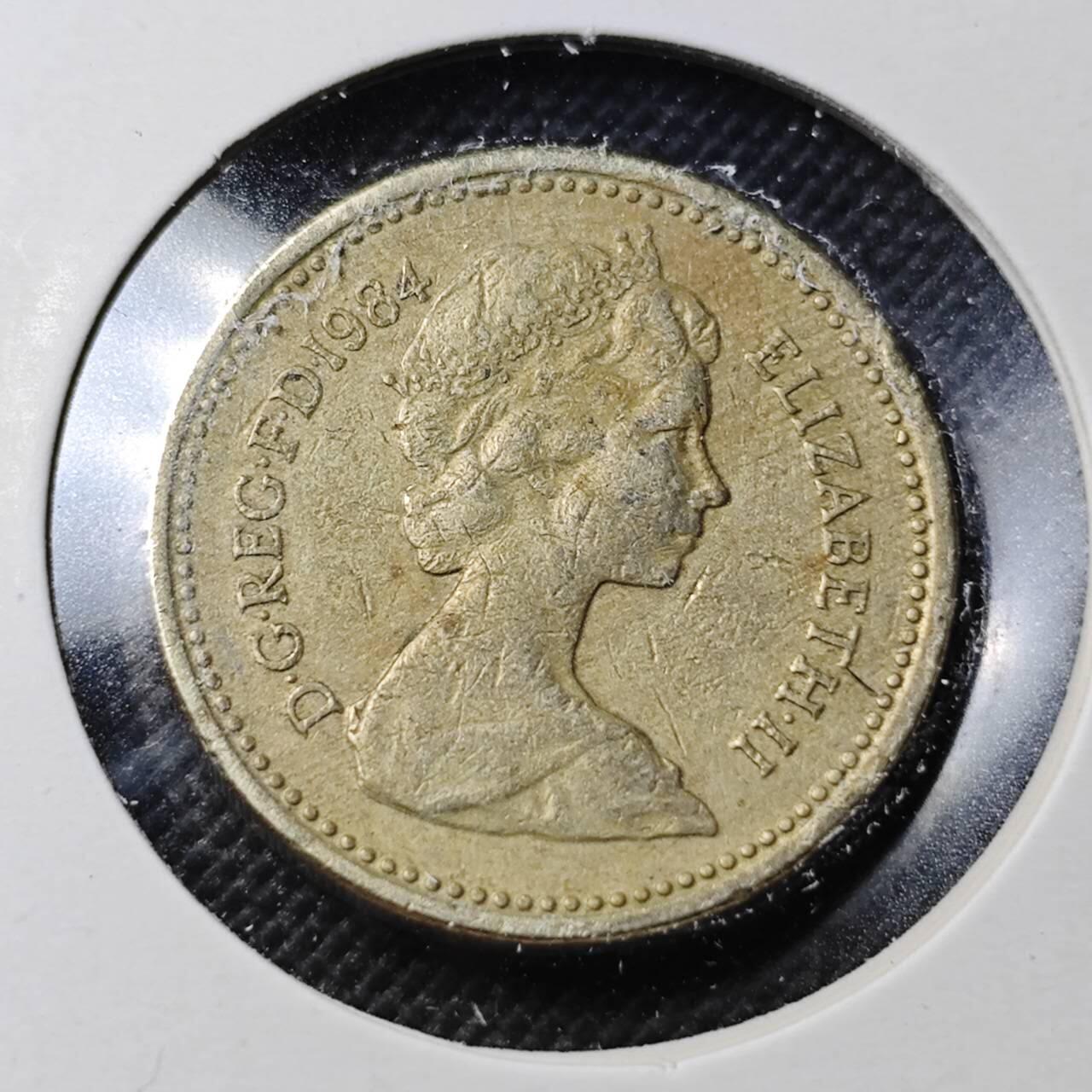 KK钱币收藏小铺  第364场  2月预留时间 周末发货  英国1镑