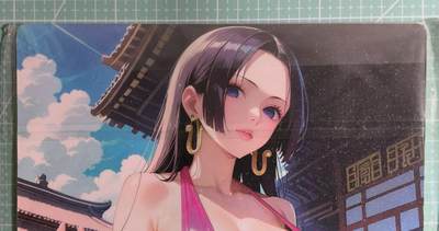 C先生卡牌 第15期 元集纪·刷子签·罐儿签·毒瘤签(持续收拍品中...) - 【A4板画】动漫《海贼王》女帝 (反面艺术)