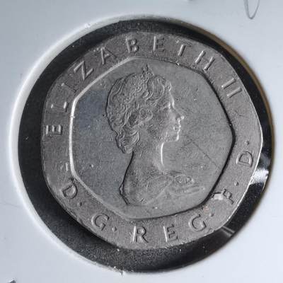 沼泽如烟--第890场 - 英国1982年20便士