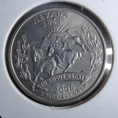 沼泽如烟--第891场 - 美国2006年25分纪念币