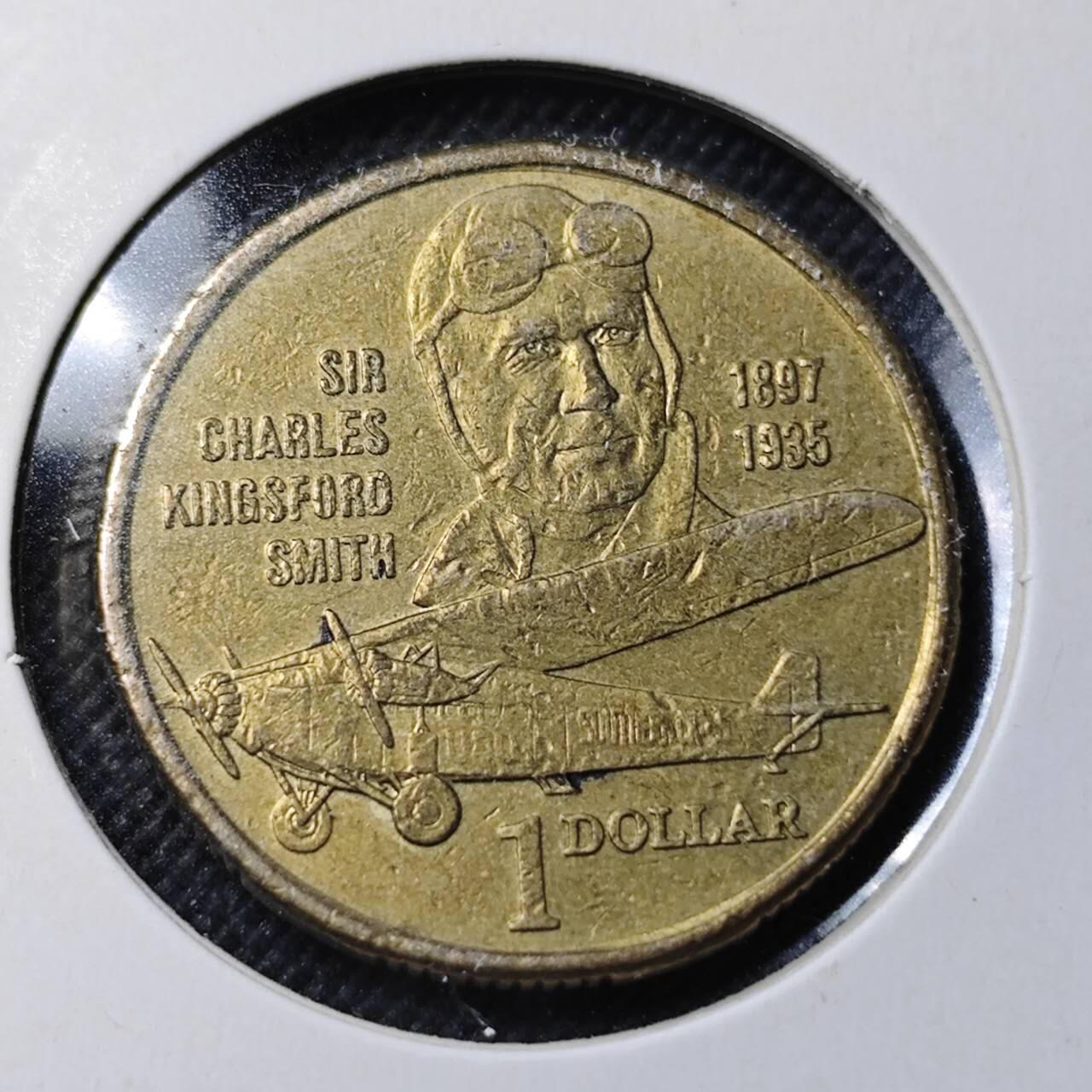 KK钱币收藏小铺  第364场  2月预留时间 周末发货  澳大利亚1元纪念币