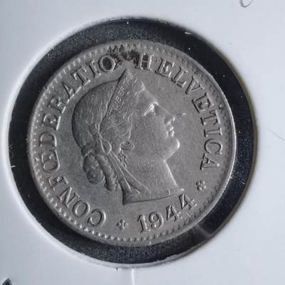 沼泽如烟--第890场 - 瑞士1944年五分