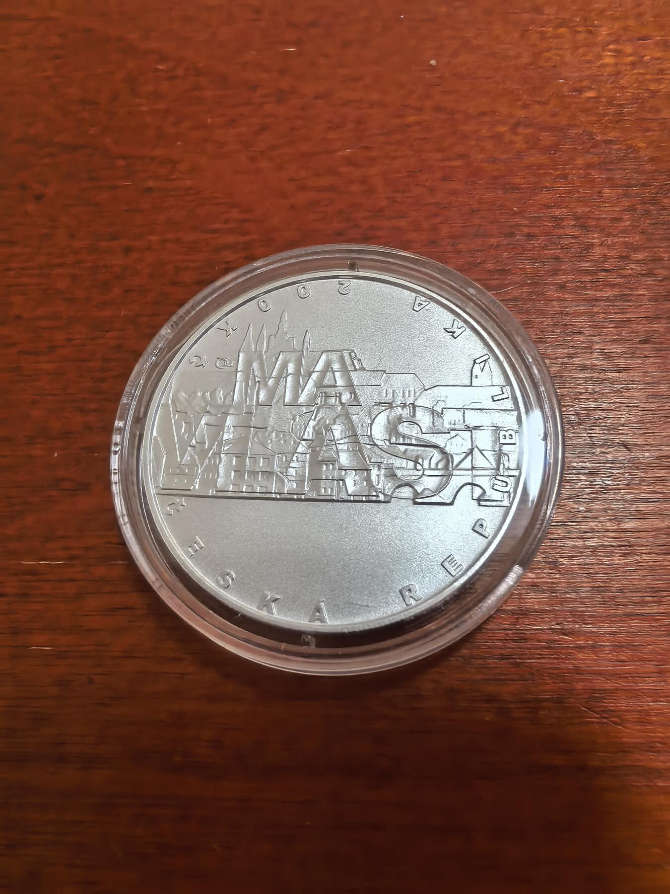 长老汇蛇年精选第七十场拍卖 2024捷克音乐家斯美塔那200克朗银币，13克925银，带证书，7700枚