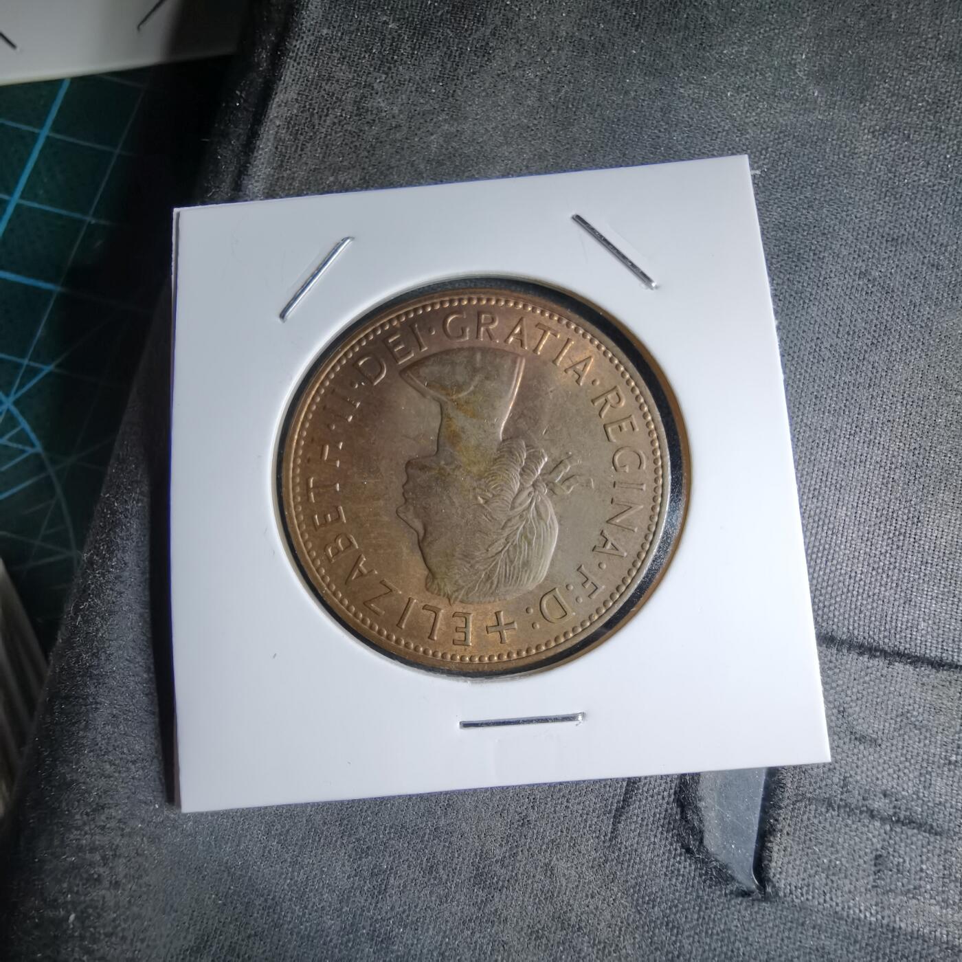 沼泽如烟--第890场 英国1967年1便士