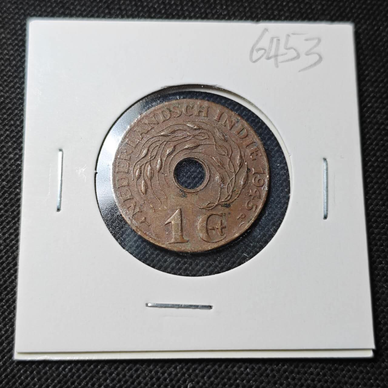 KK钱币收藏小铺  第364场  2月预留时间 周末发货  荷属东印度一分铜币