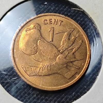 KK钱币收藏小铺  第364场  2月预留时间 周末发货 -  1979基里巴斯1分铜币