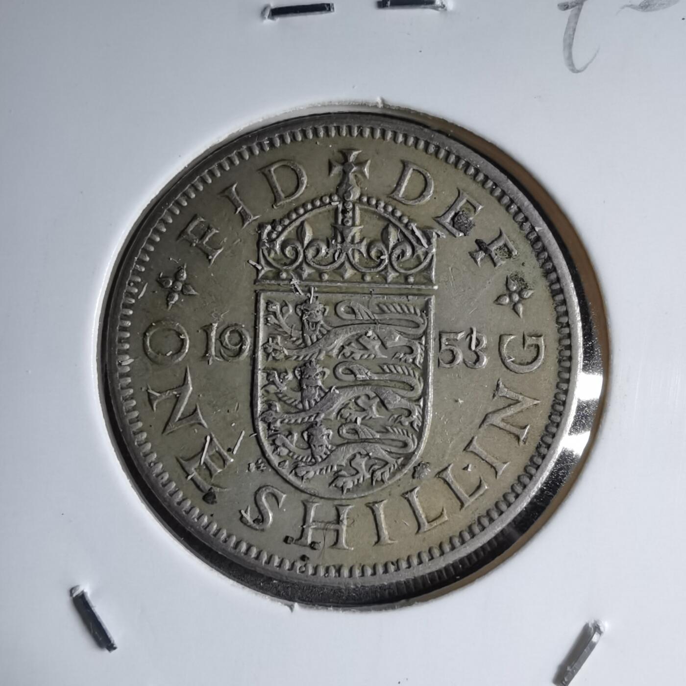 沼泽如烟--第890场 英国1953年1先令