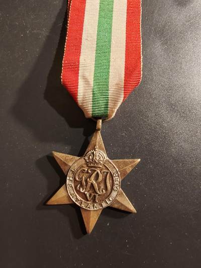 老王徽章第161期 - 英国二战意大利之星奖章
