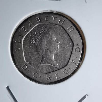 沼泽如烟--第890场 - 英国1987年20便士