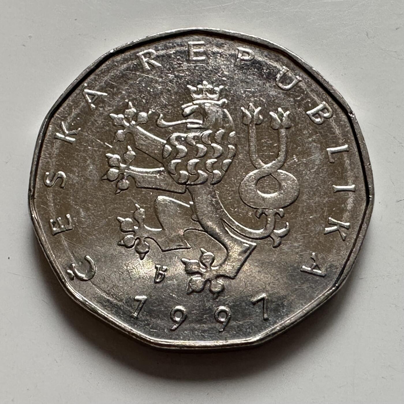 🌹外币初藏🌹🐯2025年第123场  每周二四六晚8️⃣点 接代拍 捷克1997年2克朗