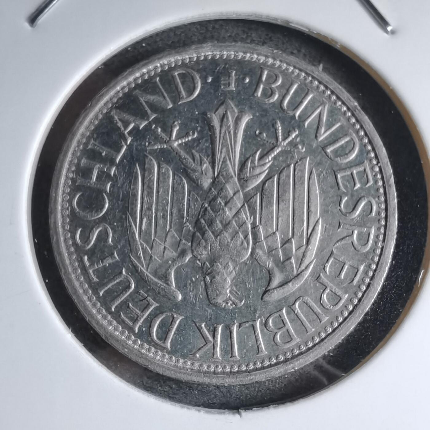 沼泽如烟--第890场 德国1990年1马克