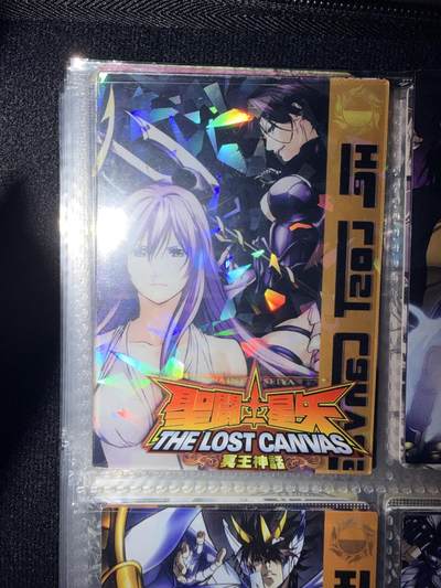 粤A卡牌第24期（1月4日22:00截拍） 【套卡】圣斗士卡尔德39周年LC/水晶海报（一套10张） 亚克力卡 TK-61