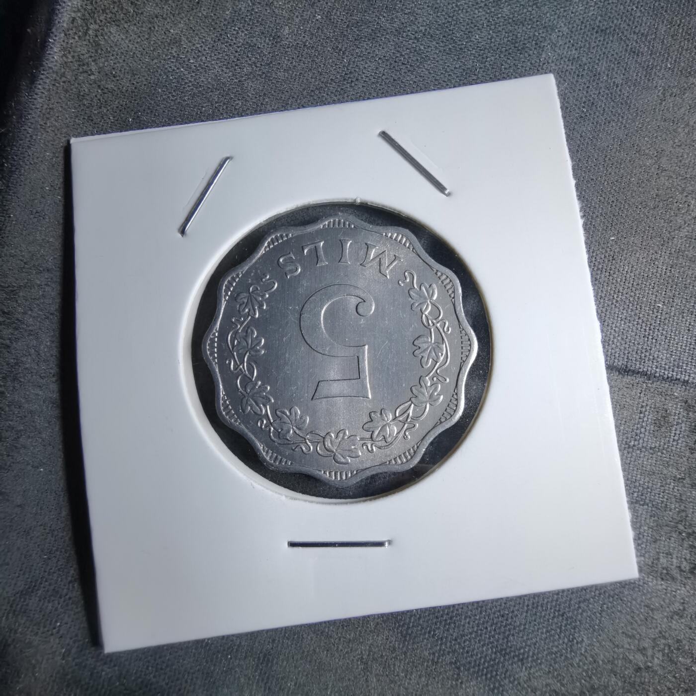 沼泽如烟--第890场 马耳他1972年5米尔