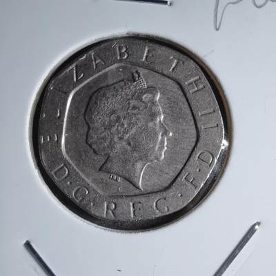 沼泽如烟--第890场 - 英国2003年20便士