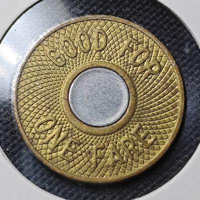 KK钱币收藏小铺  第363场  2月预留时间 周末发货 -  公交双色代币