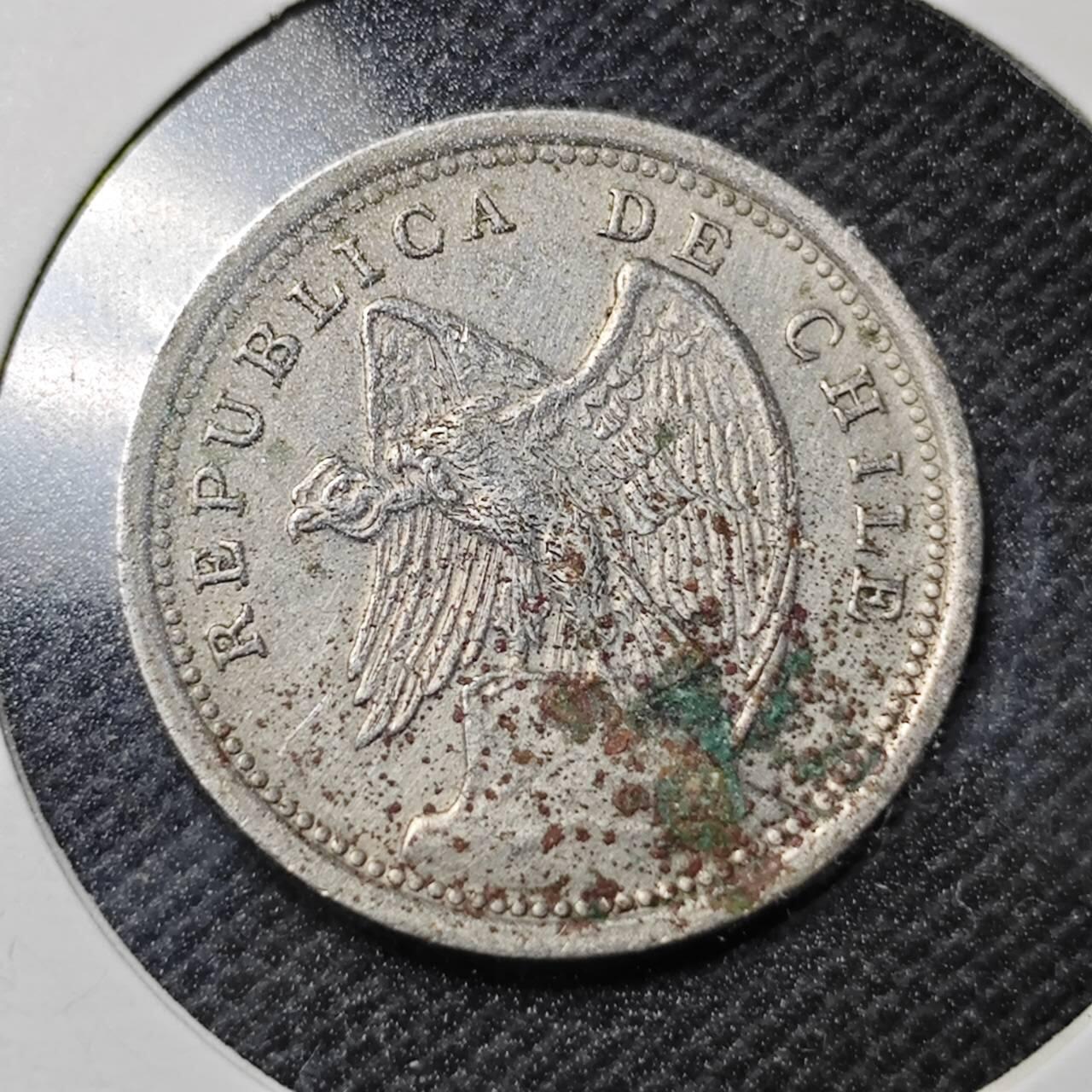 KK钱币收藏小铺  第364场  2月预留时间 周末发货  1938智利10分