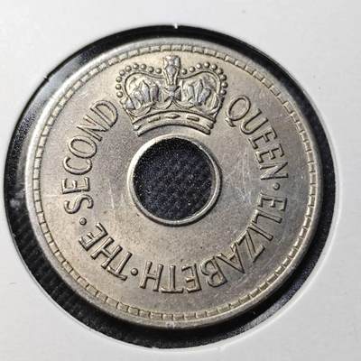 KK钱币收藏小铺  第364场  2月预留时间 周末发货 -  1968斐济1便士