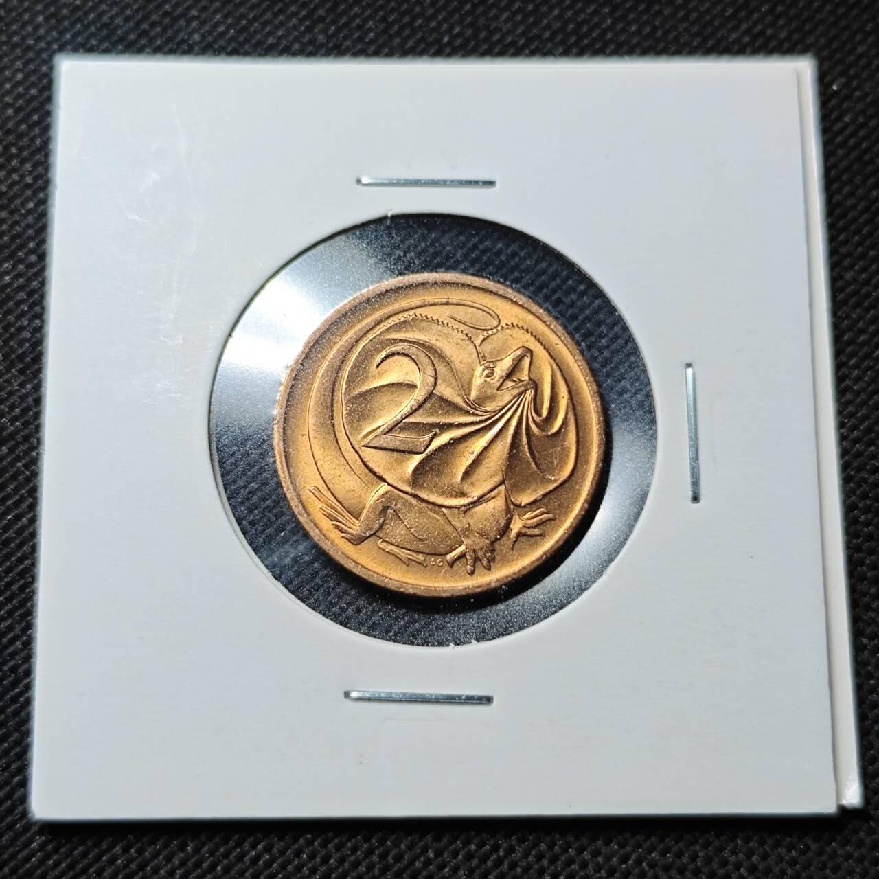 KK钱币收藏小铺  第364场  2月预留时间 周末发货  澳大利亚2分 好品