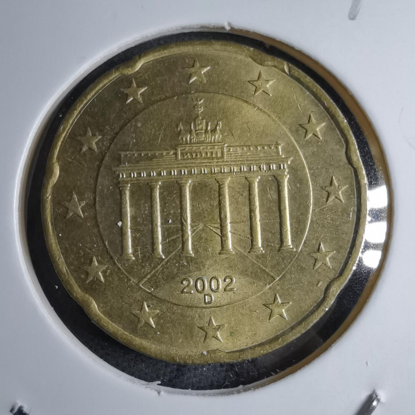 沼泽如烟--第890场 2002年20欧分